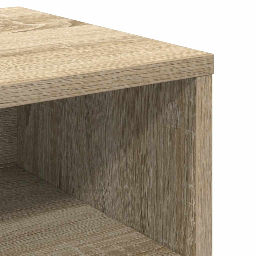vidaXL Κομοδίνο Χρώμα Sonoma Δρυς 40 x 30 x 30 εκ. από Επεξ. Ξύλο