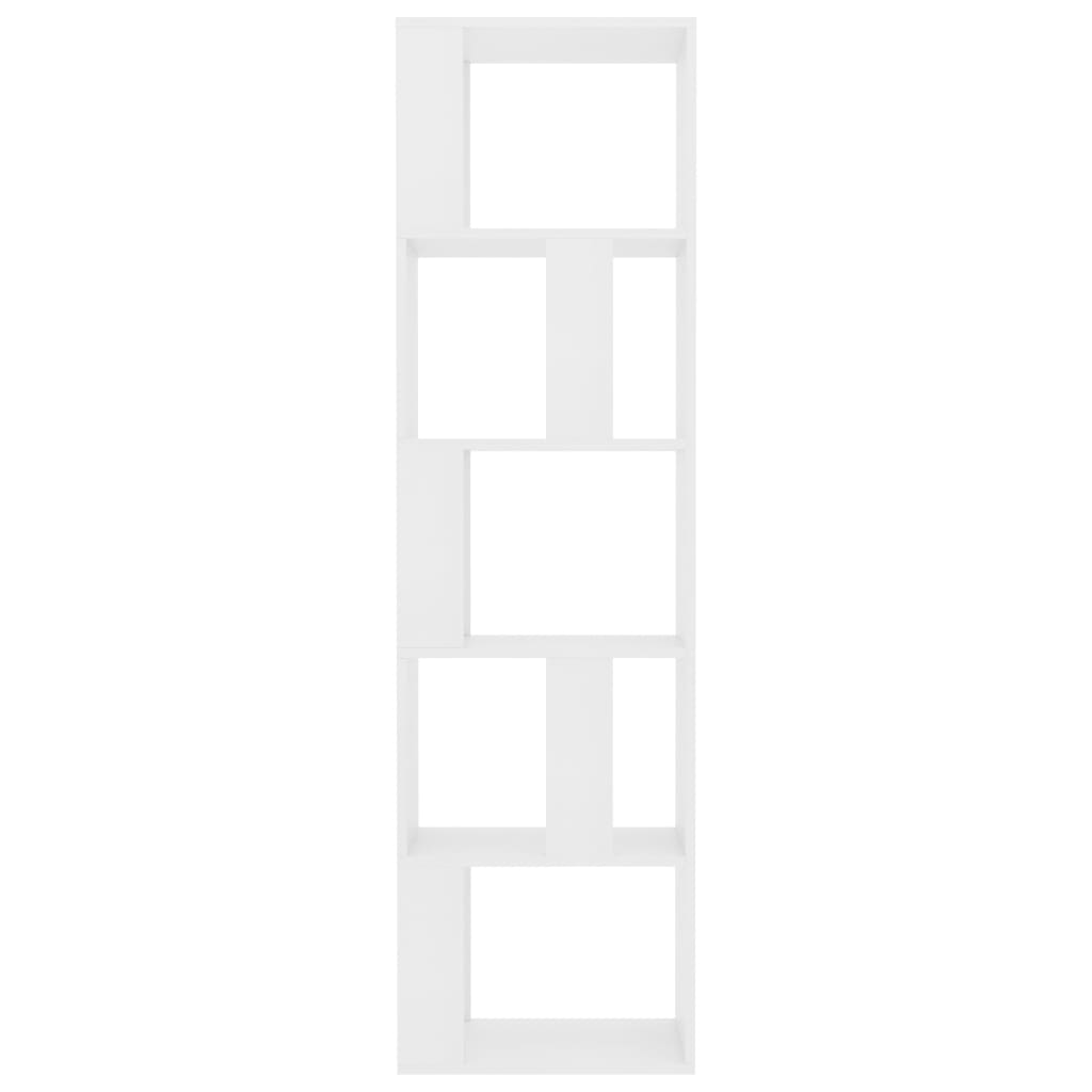 vidaXL Βιβλιοθήκη/Διαχωριστικό Χώρου Λευκό 45x24x159 εκ. Επεξ. Ξύλο