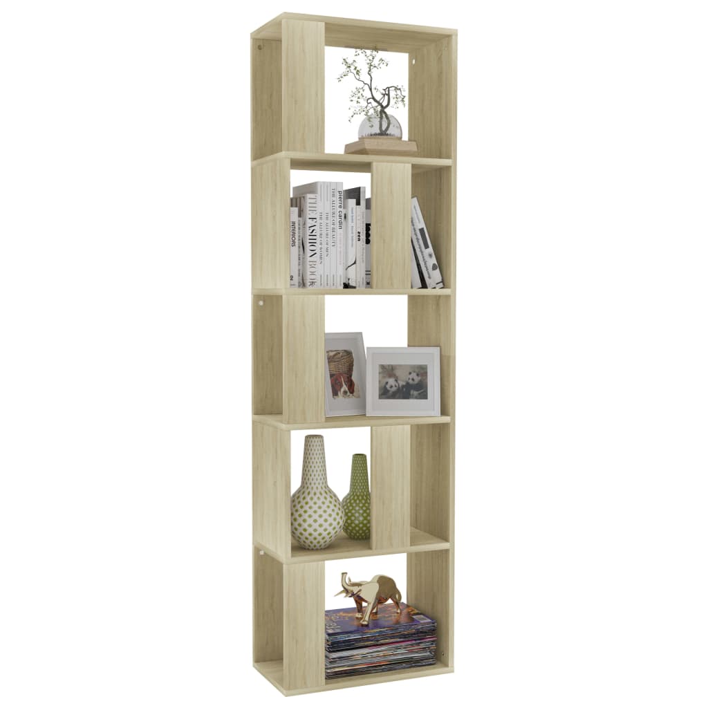 vidaXL Βιβλιοθήκη/Διαχωριστικό Sonoma Δρυς 45x24x159 εκ. Επεξ. Ξύλο