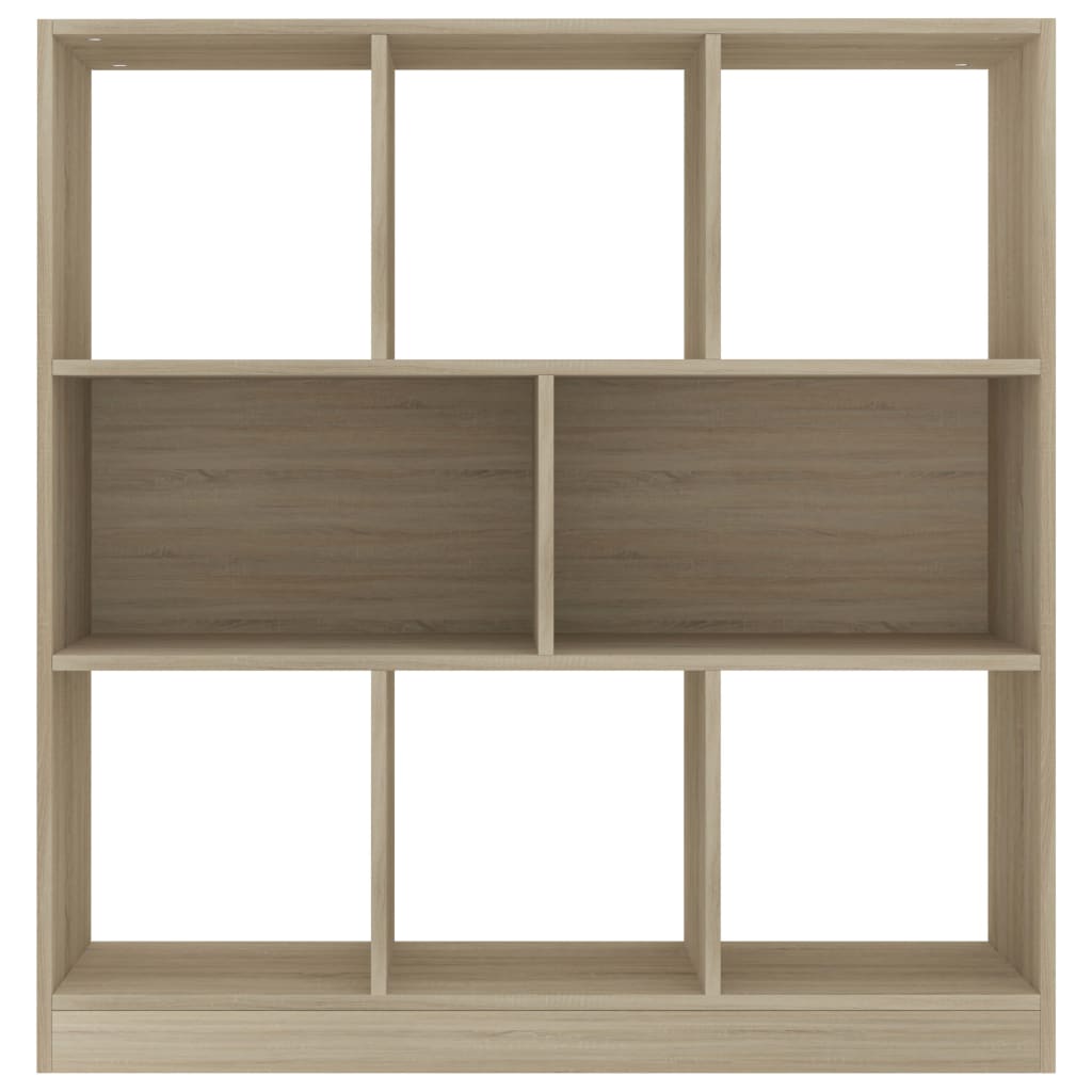 vidaXL Βιβλιοθήκη Χρώμα Sonoma Δρυς 97,5x29,5x100 εκ. από Επεξ. Ξύλο