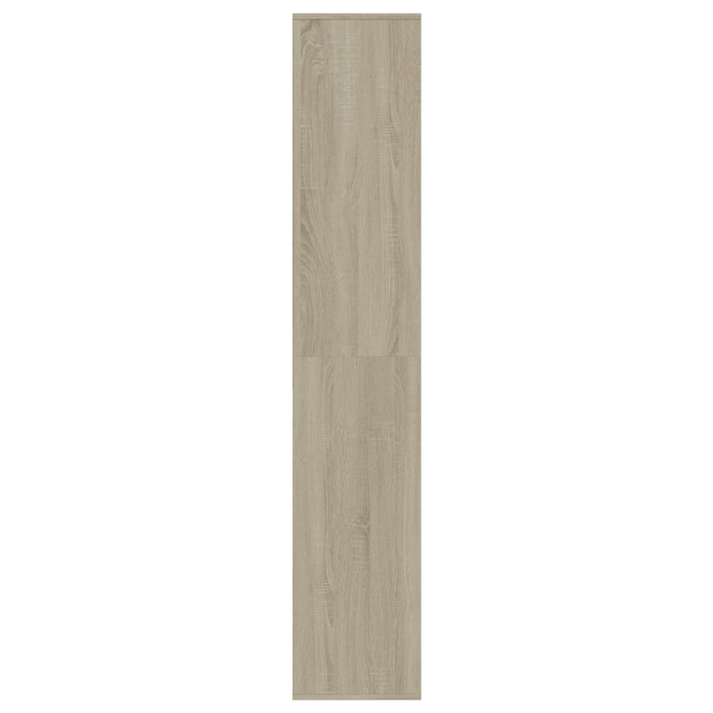 vidaXL Παπουτσοθήκη Sonoma Δρυς 54 x 34 x 183 εκ. Επεξεργασμένο Ξύλο