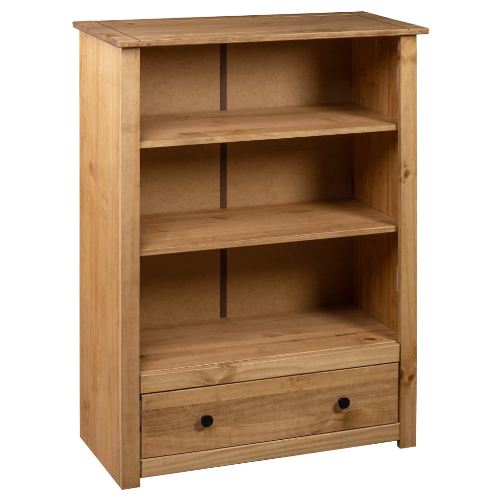 vidaXL Βιβλιοθήκη 80 x 35 x 110 εκ. Μασίφ Ξύλο Πεύκου Σειρά Panama