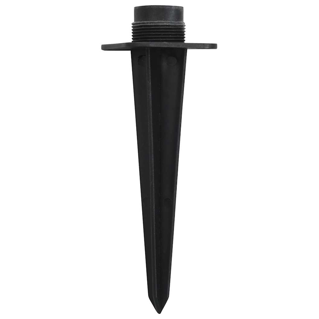 vidaXL Πολύπριζο Κήπου με Αισθητήρα Φωτεινότητας Πλαστικό