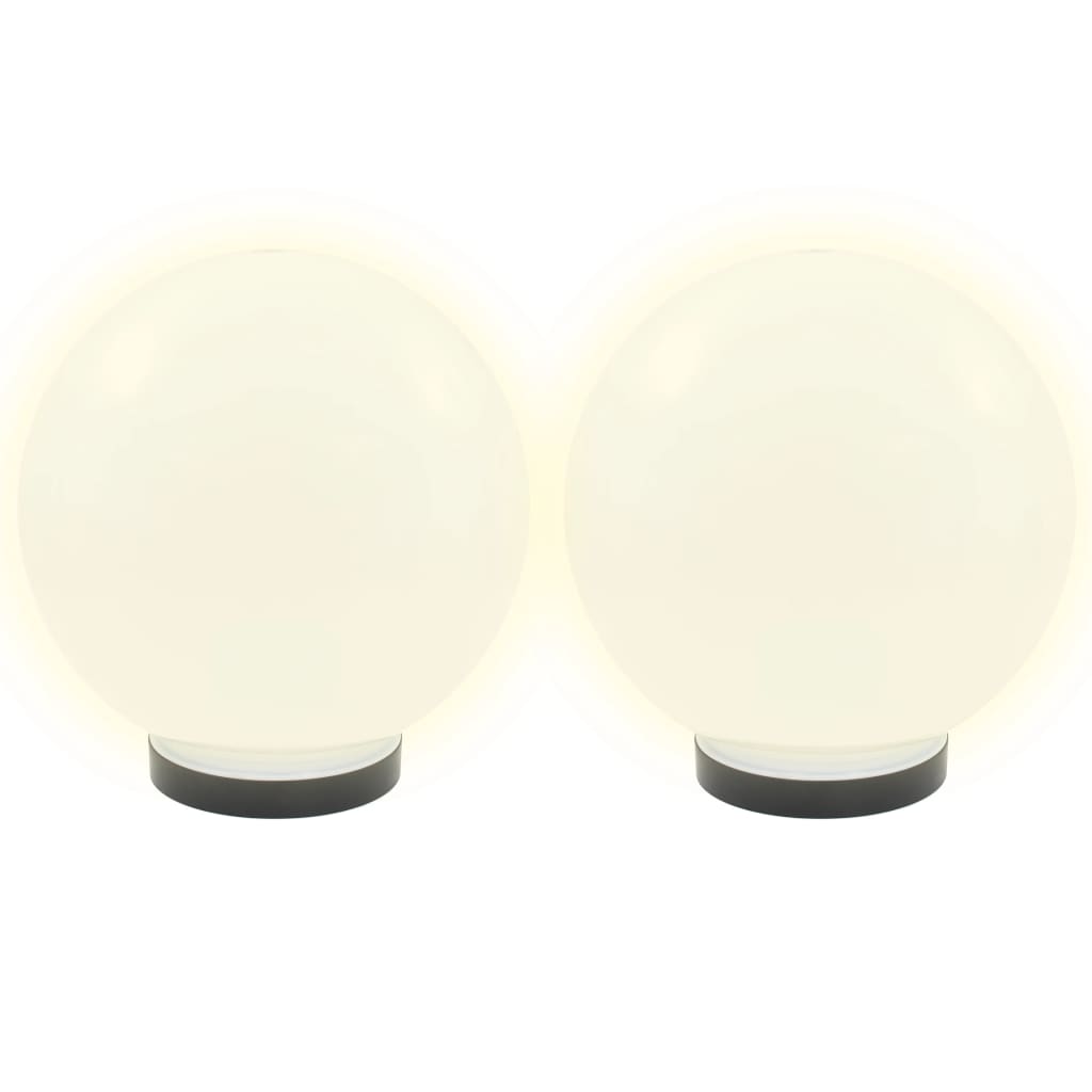 vidaXL Φωτιστικά Μπάλα LED 4 τεμ. Σφαιρικά 25 εκ. Ακρυλικά (PMMA)