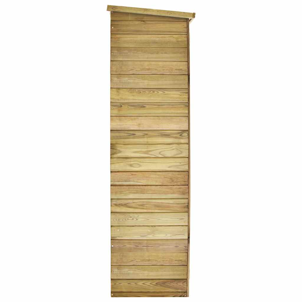 vidaXL Αποθήκη Εργαλείων Κήπου 163x50x171 εκ. Εμποτισμένο Ξύλο Πεύκου