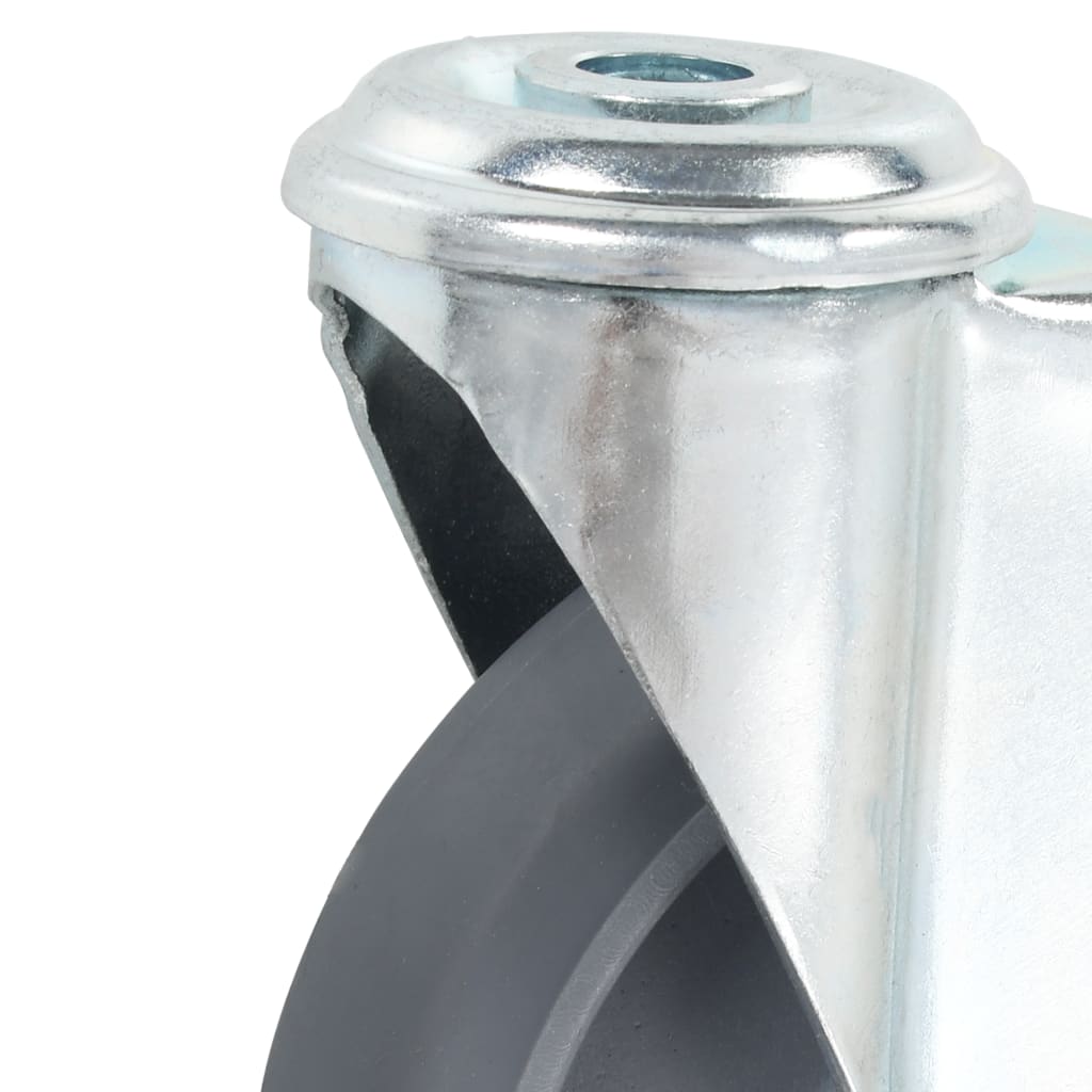 vidaXL Ρόδες Περιστρεφόμενες Βιδωτές 12 τεμ. 125 χιλ.