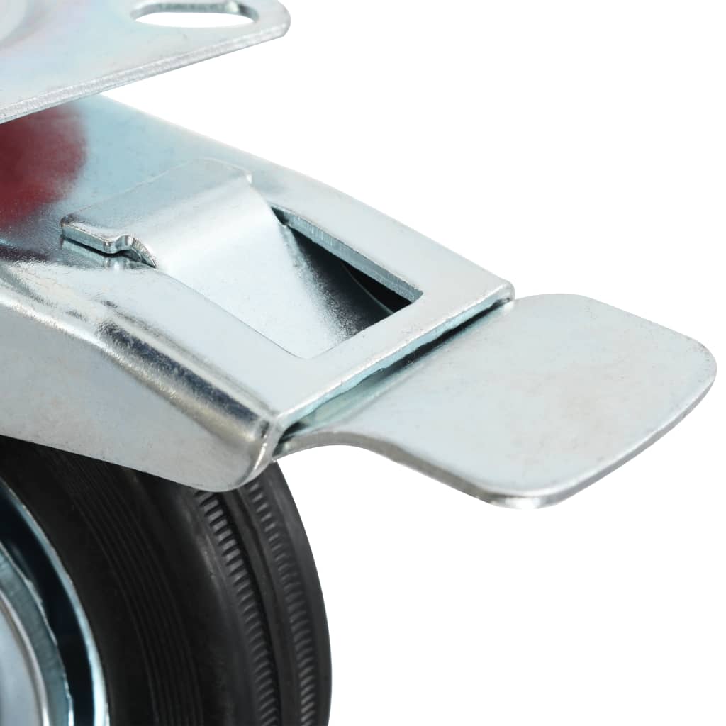 vidaXL Ρόδες Περιστρεφόμενες 24 τεμ. 100 χιλ.