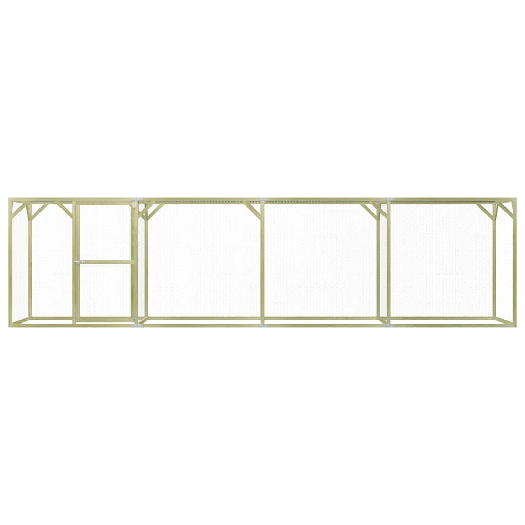 vidaXL Κοτέτσι 1,5 x 6 x 1,5 μ. από Εμποτισμένο Ξύλο Πεύκου