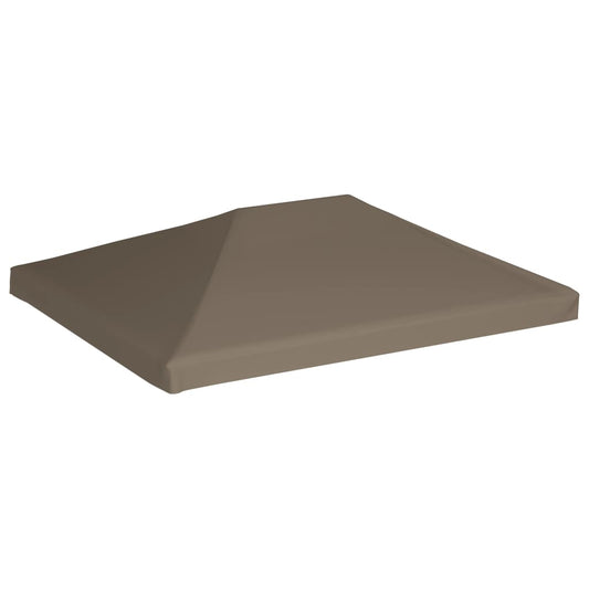 vidaXL Κάλυμμα για Κιόσκι Χρώμα Taupe 3 x 3 μ. 310 γρ./μ²