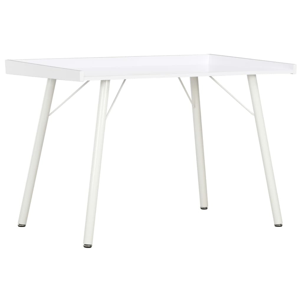 vidaXL Γραφείο Λευκό 90 x 50 x 79 εκ.