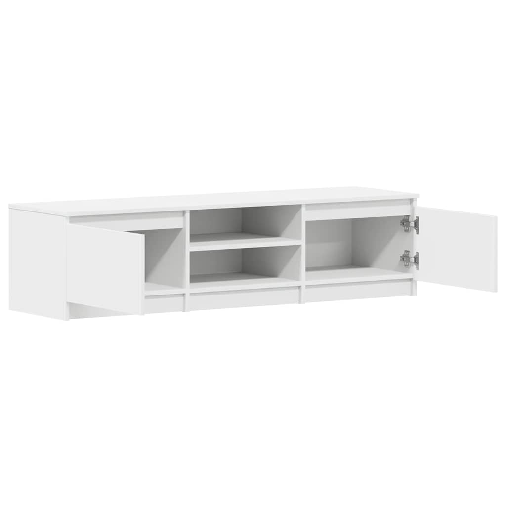 vidaXL Έπιπλο Τηλεόρασης Λευκό 140 x 40 x 35,5 εκ. από Επεξ. Ξύλο