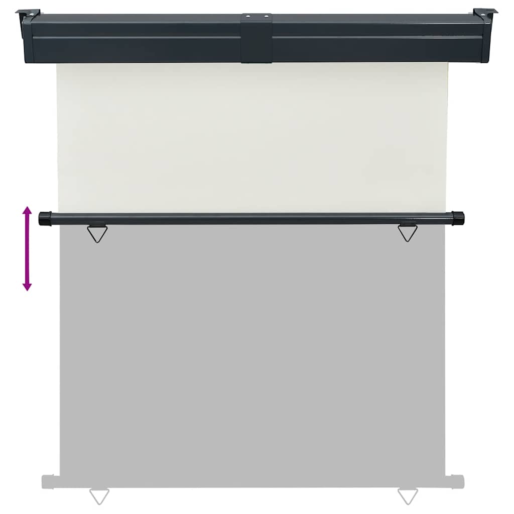 vidaXL Σκίαστρο Βεράντας Πλαϊνό Κρεμ 165 x 250 εκ.