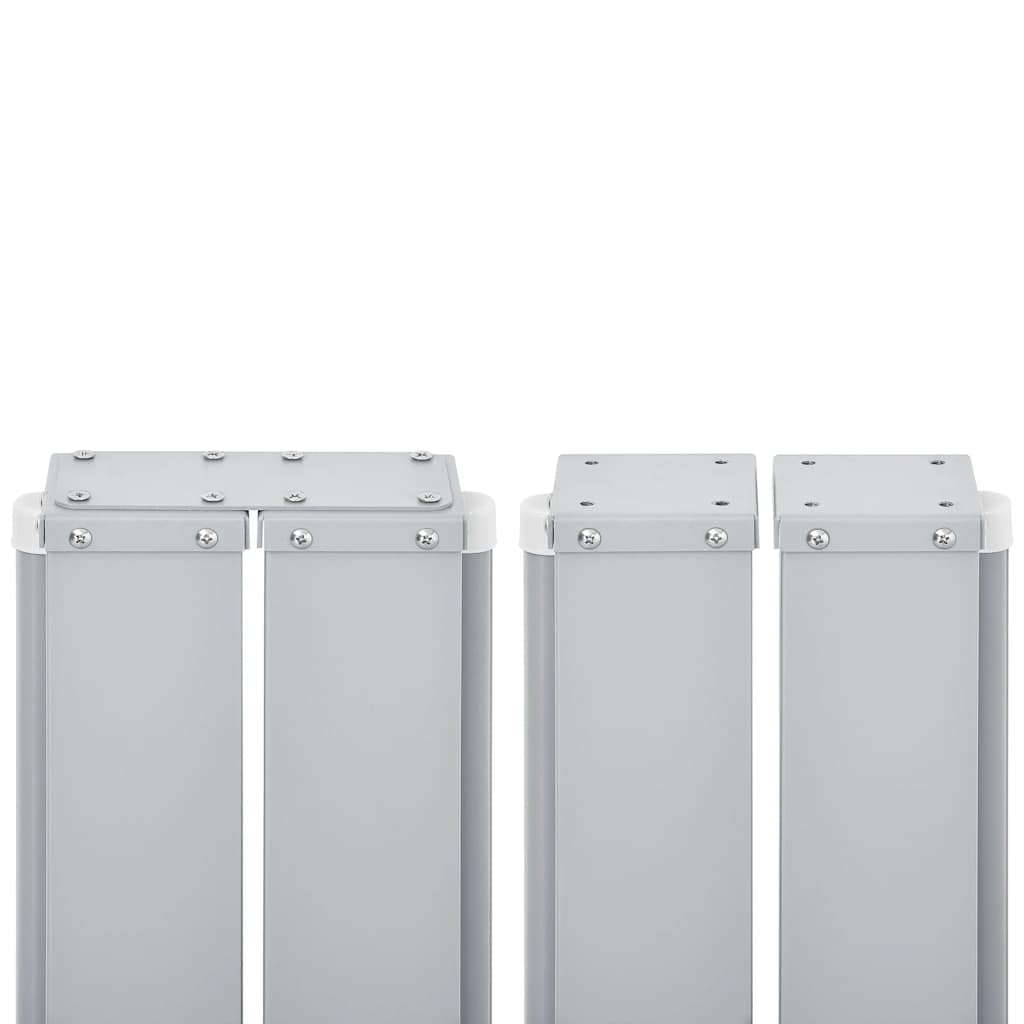 vidaXL Σκίαστρο Πλαϊνό Συρόμενο Καφέ 100 x 600 εκ.