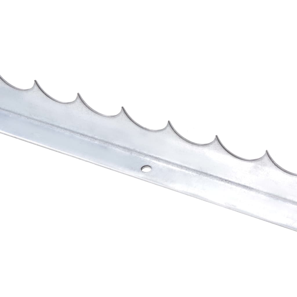 vidaXL Απωθητικές Ακίδες Περίφραξης 4 τεμ. 1 μ. Γαλβανισμένο Ατσάλι