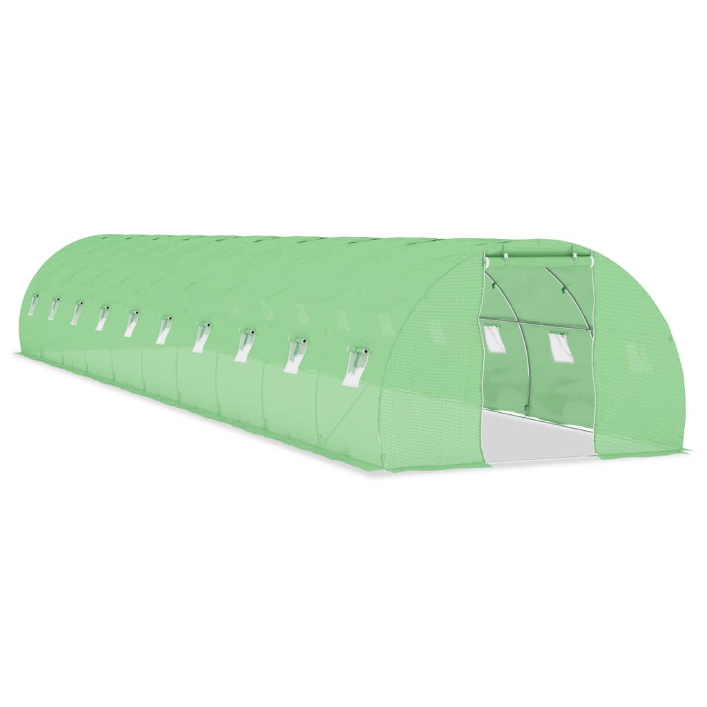 vidaXL Θερμοκήπιο 45 μ² 15x3x2 μ.
