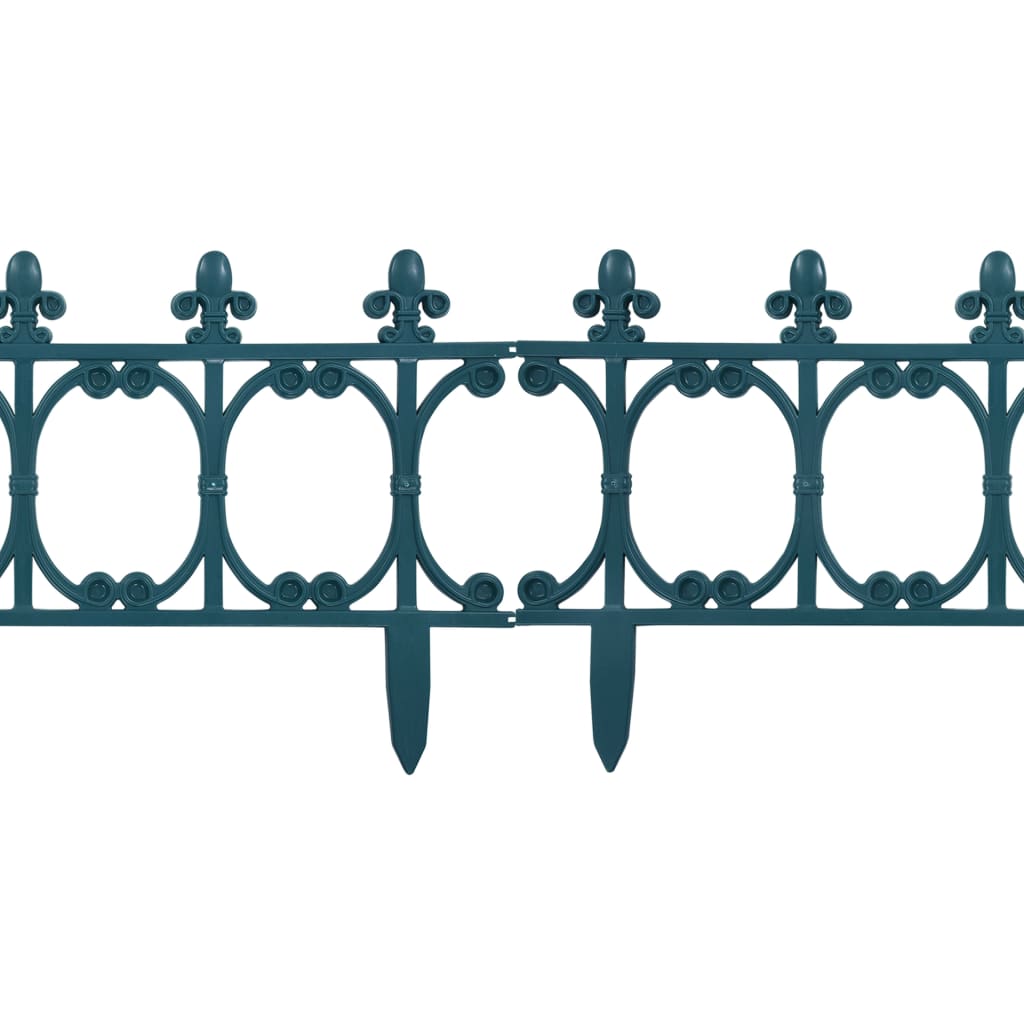 vidaXL Μπορντούρες Γκαζόν 16 τεμ. Πράσινες 10 μ. από Πολυπροπυλένιο