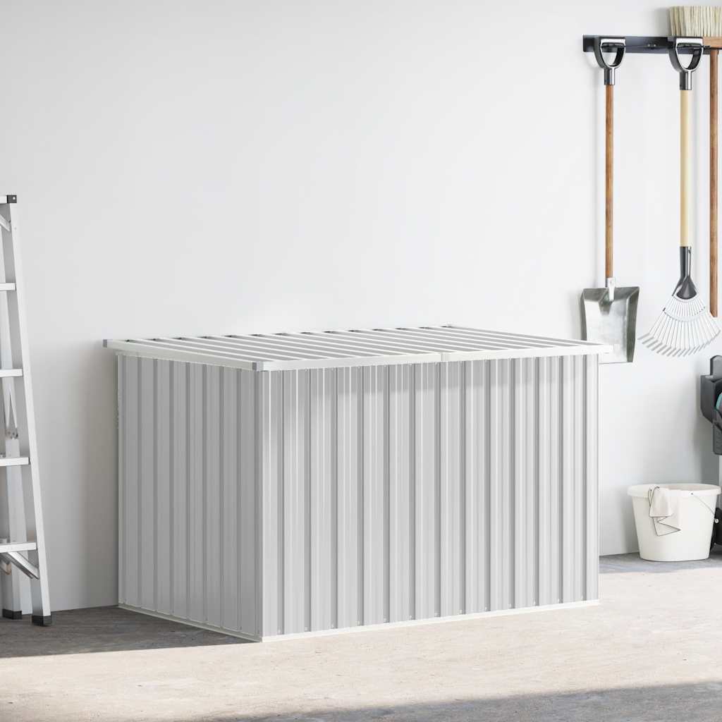 vidaXL Μπαούλο Αποθήκευσης Κήπου Γκρι 149 x 99 x 93 εκ.