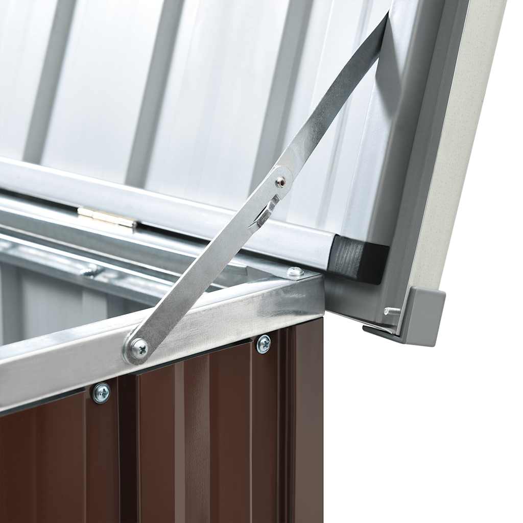 vidaXL Μπαούλο Αποθήκευσης Κήπου Καφέ 171 x 99 x 93 εκ.