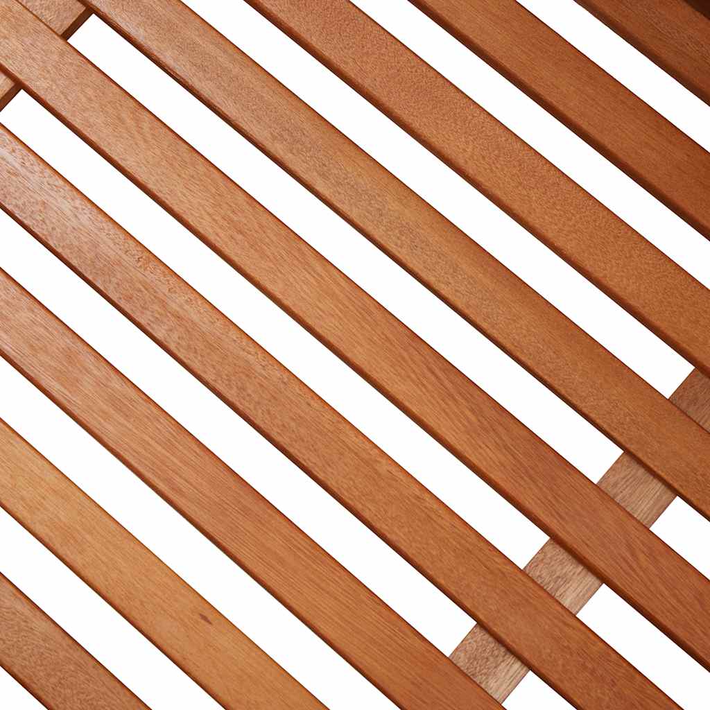 vidaXL Μπαούλο Αποθήκευσης Κήπου 117x50x55 εκ. Μασίφ Ξύλο Ευκαλύπτου