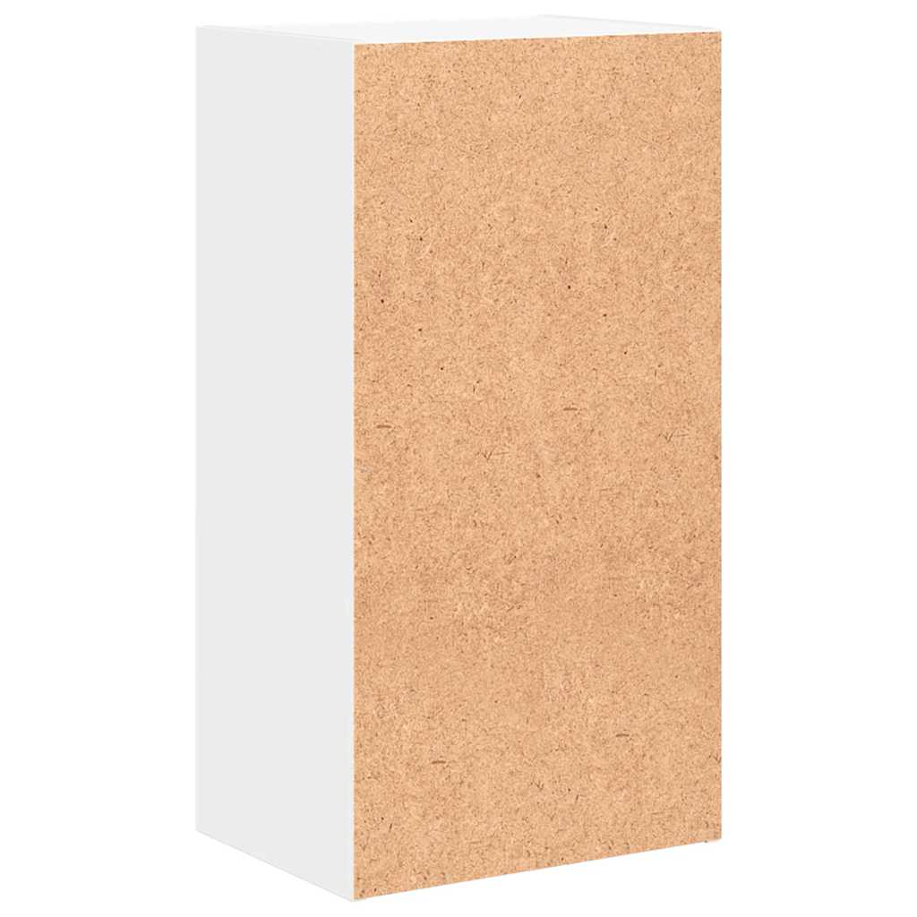 vidaXL Βιβλιοθήκη Λευκό 40x30x76,5 cm Ξύλινη κατασκευή