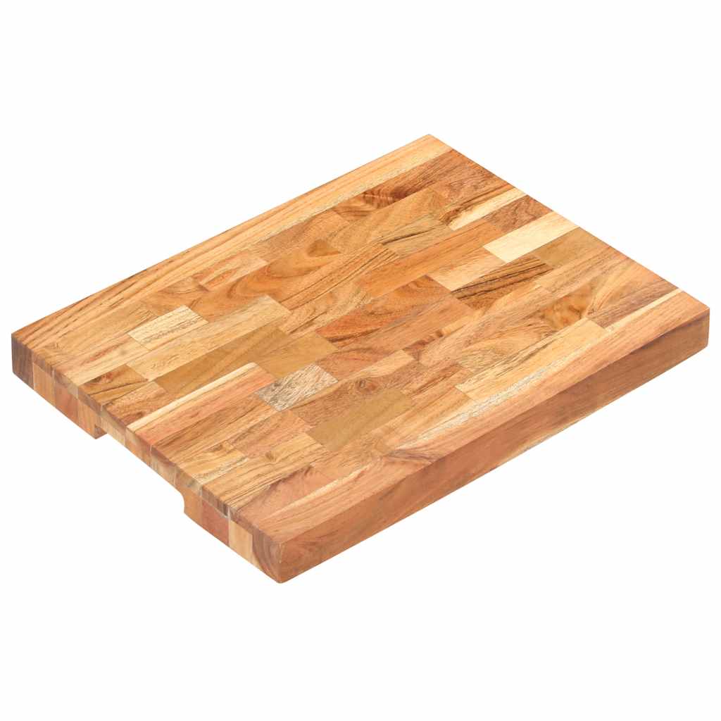 vidaXL Επιφάνεια Κοπής 40 x 30 x 4 εκ. από Μασίφ Ξύλο Ακακίας