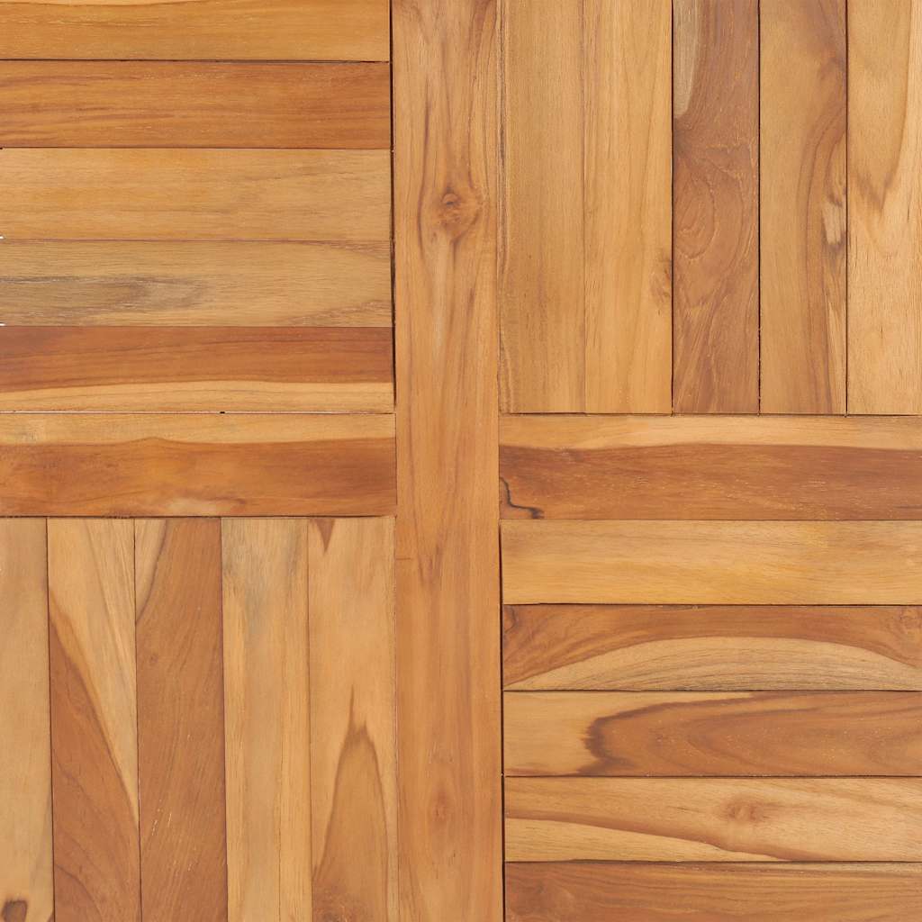 vidaXL Επιφάνεια Τραπεζιού 70 x 70 x 2,5 εκ. από Μασίφ Ξύλο Teak