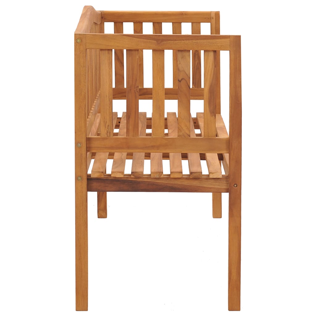 vidaXL Παγκάκι Κήπου 150 εκ. από Μασίφ Ξύλο Teak