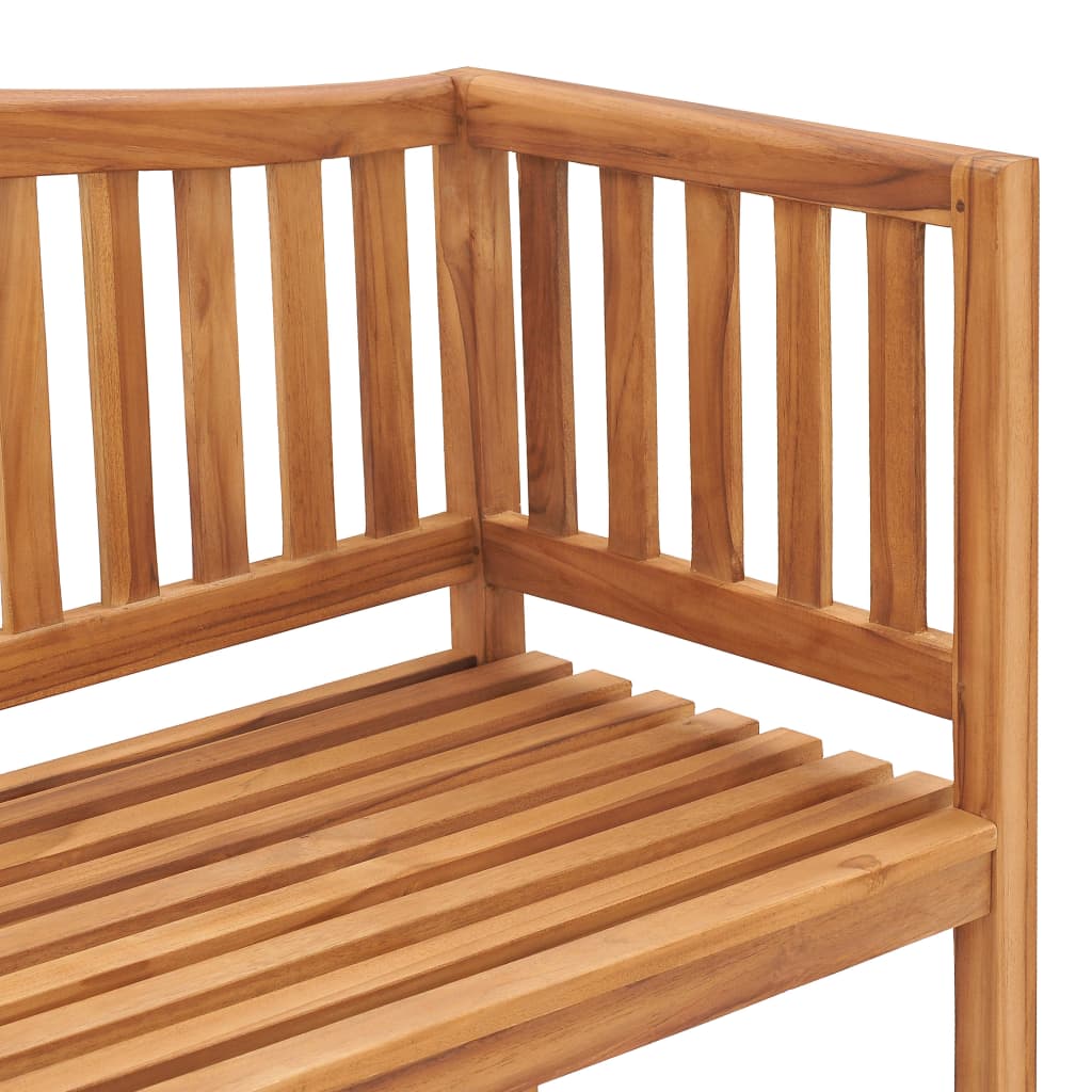 vidaXL Παγκάκι Κήπου 150 εκ. από Μασίφ Ξύλο Teak