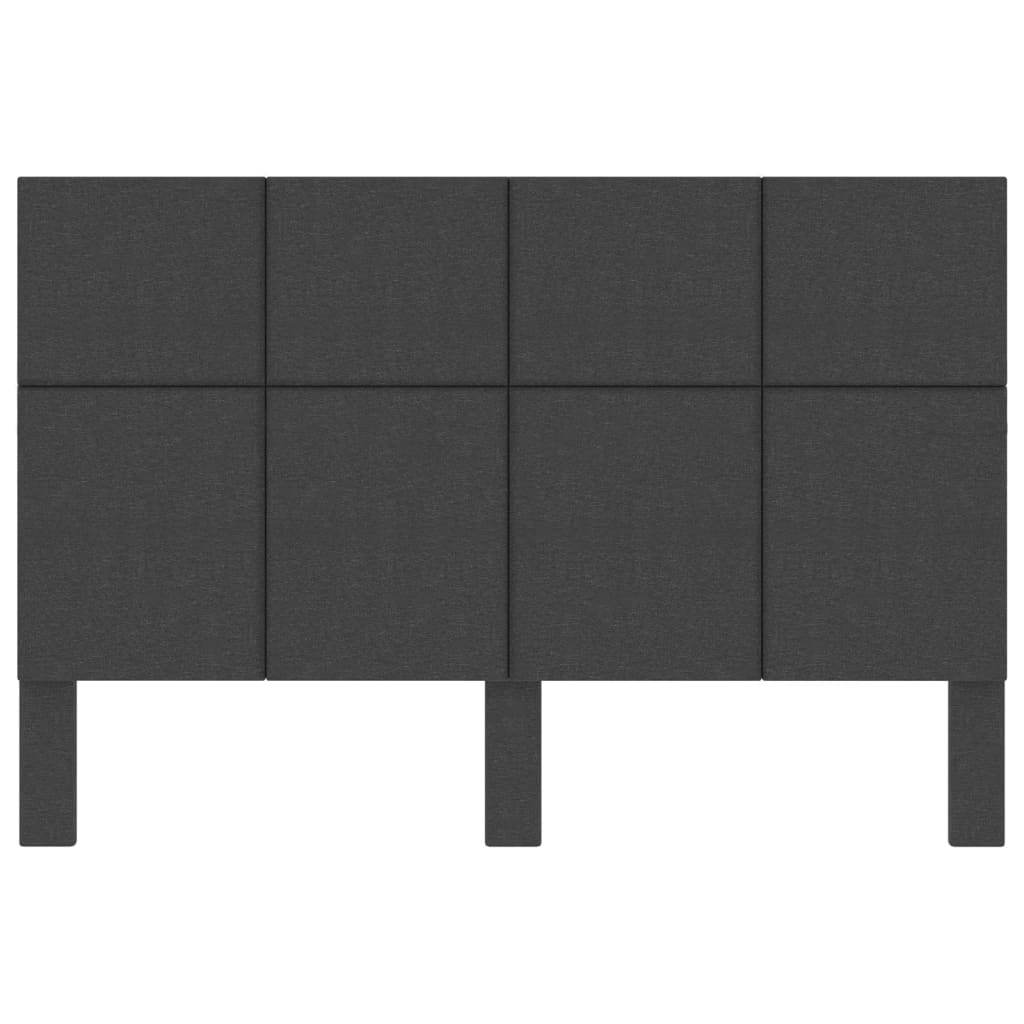 vidaXL Κεφαλάρι Σκούρο Γκρι 140 x 200 εκ. Υφασμάτινο