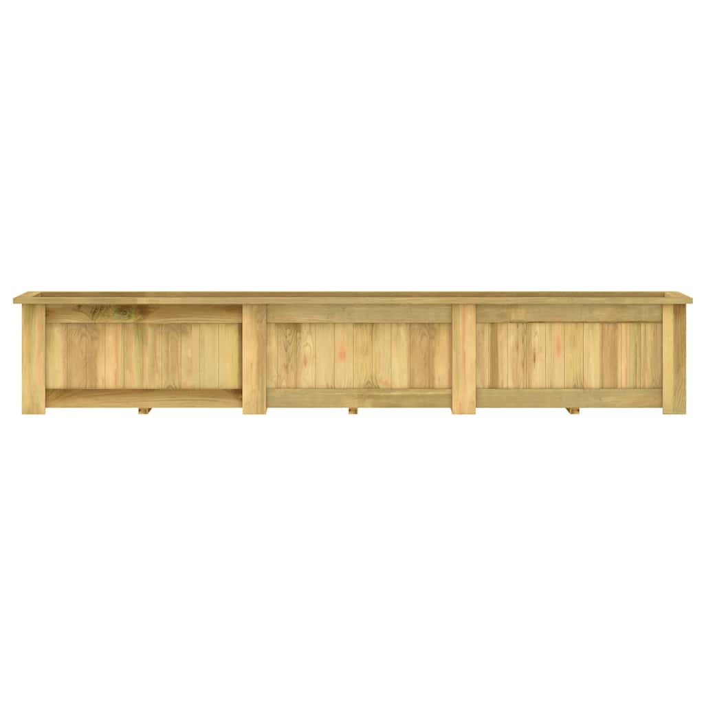 vidaXL Υπερυψωμένη Γλάστρα 291 x 50 x 50 εκ. Εμποτισμένο Ξύλο Πεύκου