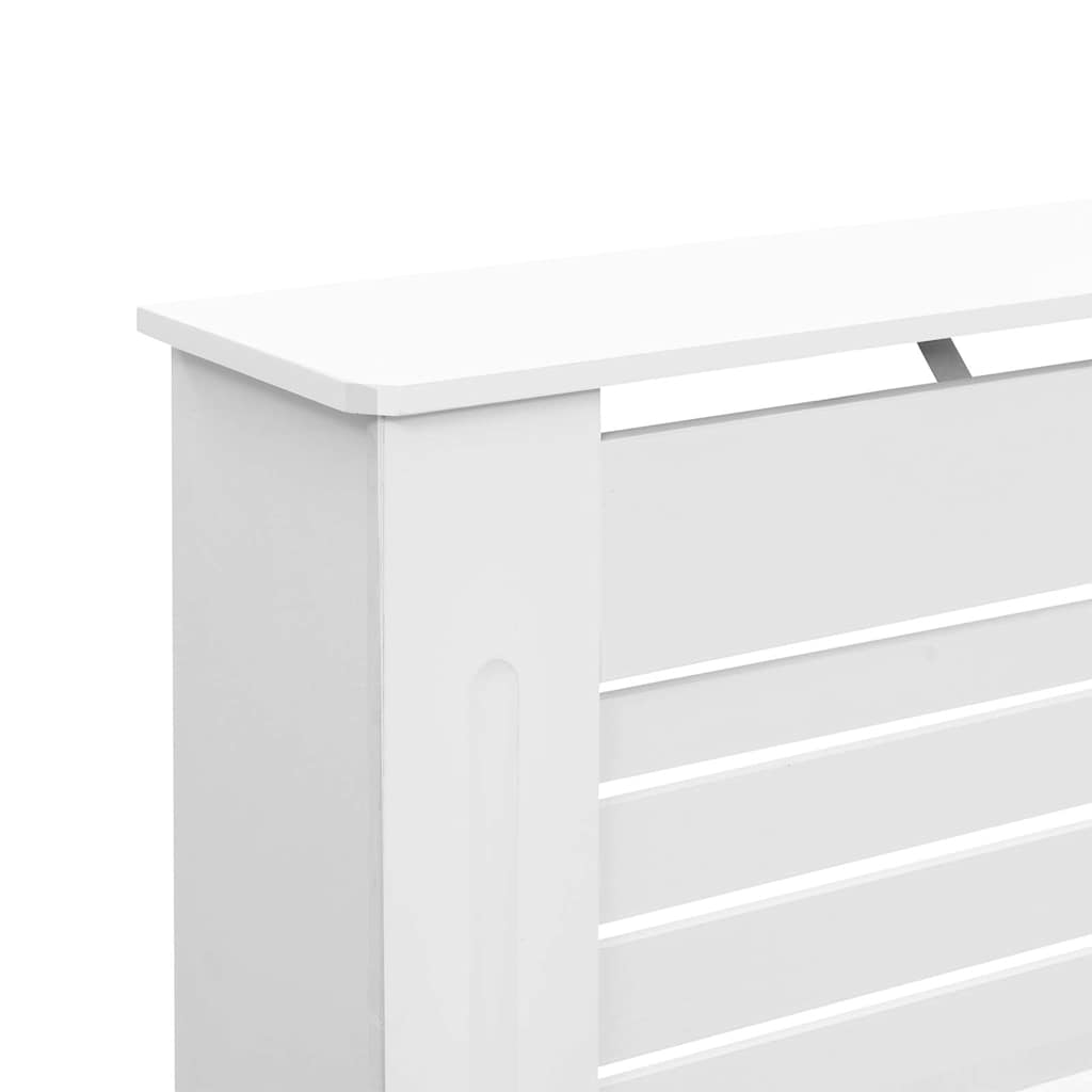 vidaXL Καλύμματα Καλοριφέρ 2 τεμ. Λευκά 172 x 19 x 81,5 εκ. από MDF