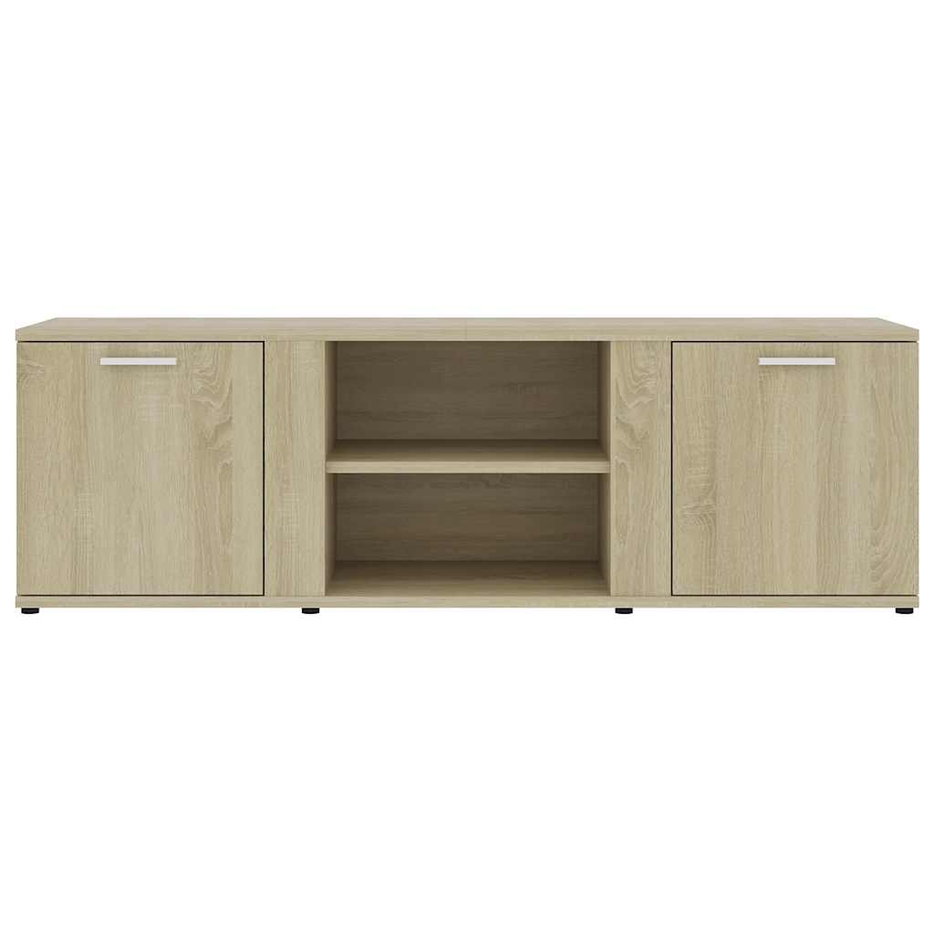 vidaXL Έπιπλο Τηλεόρασης Sonoma Δρυς 120 x 34 x 37 εκ. από Επεξ. Ξύλο