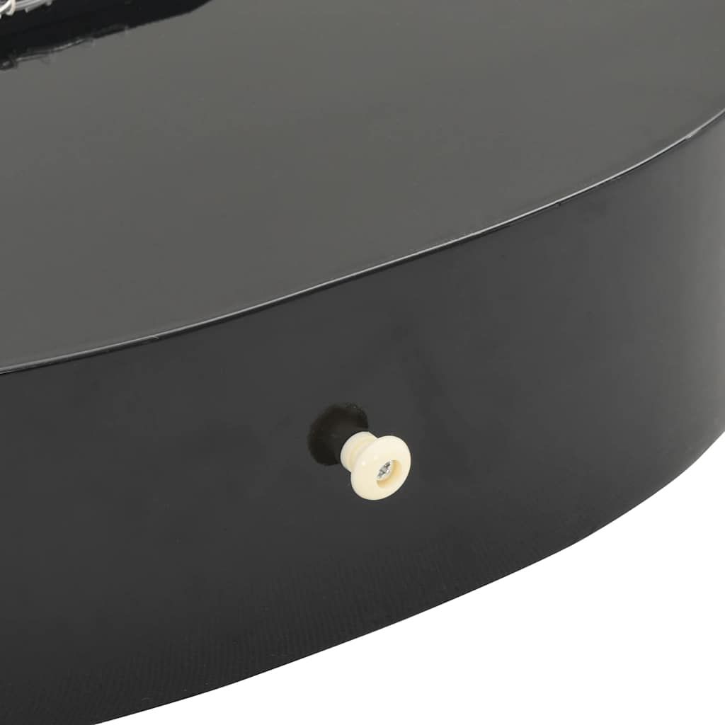 vidaXL Κλασική Κιθάρα Σετ 12 Τεμαχίων για Αρχάριους Μαύρο 4/4 39''