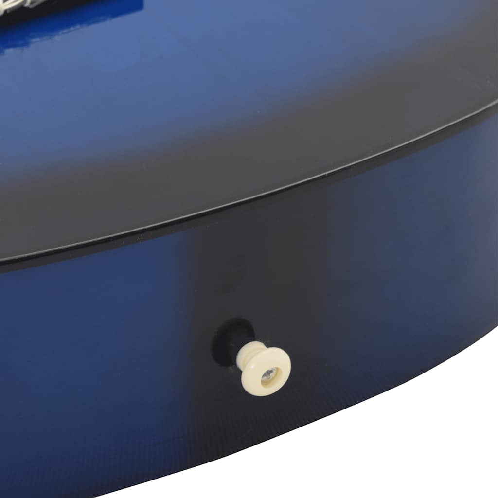 vidaXL Κλασική Κιθάρα για Αρχάριους και Παιδιά Μπλε 3/4 36"