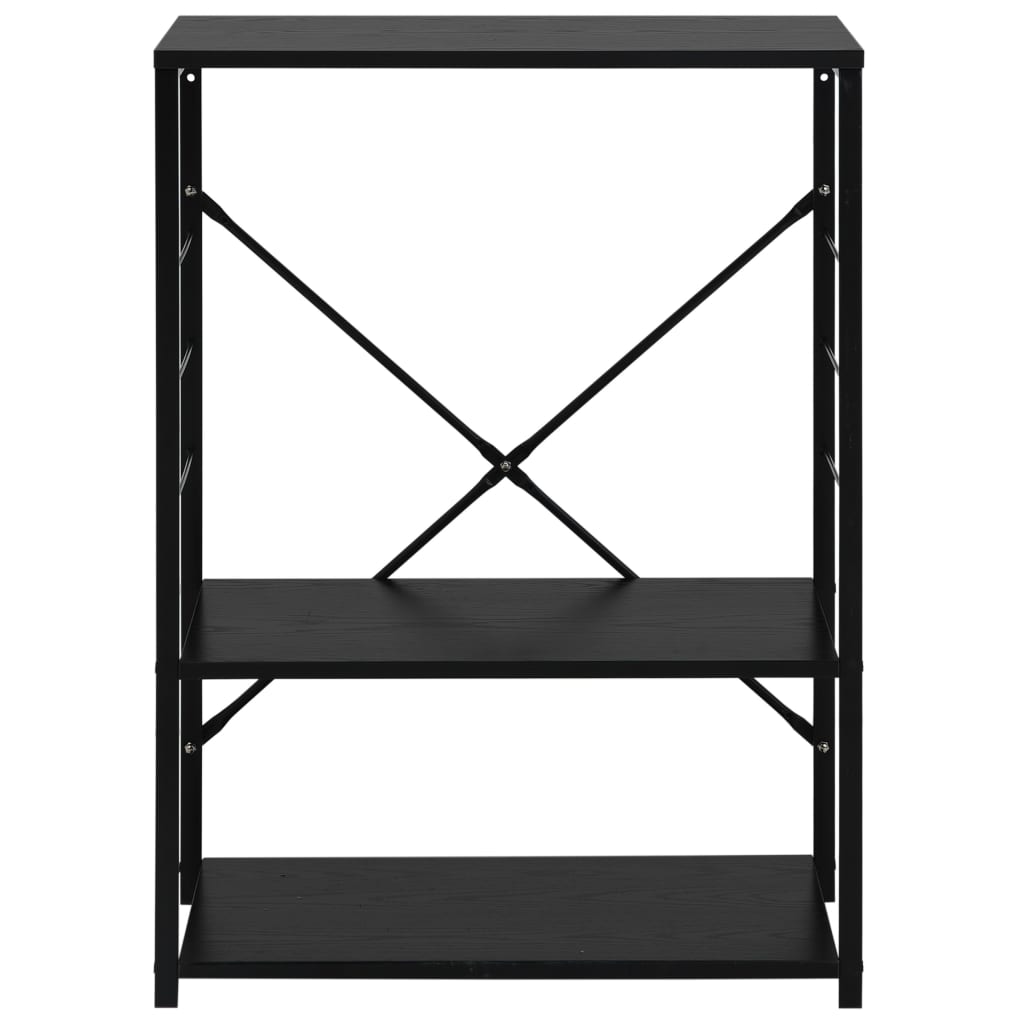 vidaXL Ντουλάπι Φούρνου Μικροκυμάτων Μαύρο 60x39,6x79,5 εκ. Επεξ. Ξύλο