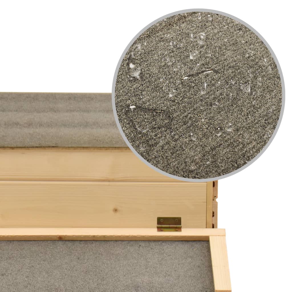 vidaXL Κοτέτσι 178 x 67 x 92 εκ. από Μασίφ Ξύλο Πεύκου