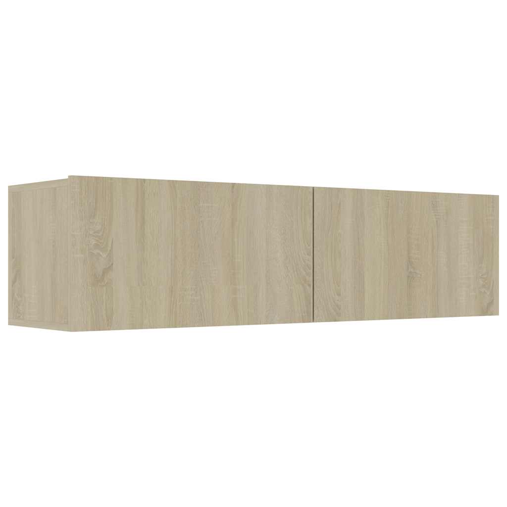 vidaXL Έπιπλο Τηλεόρασης Sonoma Δρυς 120x30x30 εκ. από Επεξ. Ξύλο