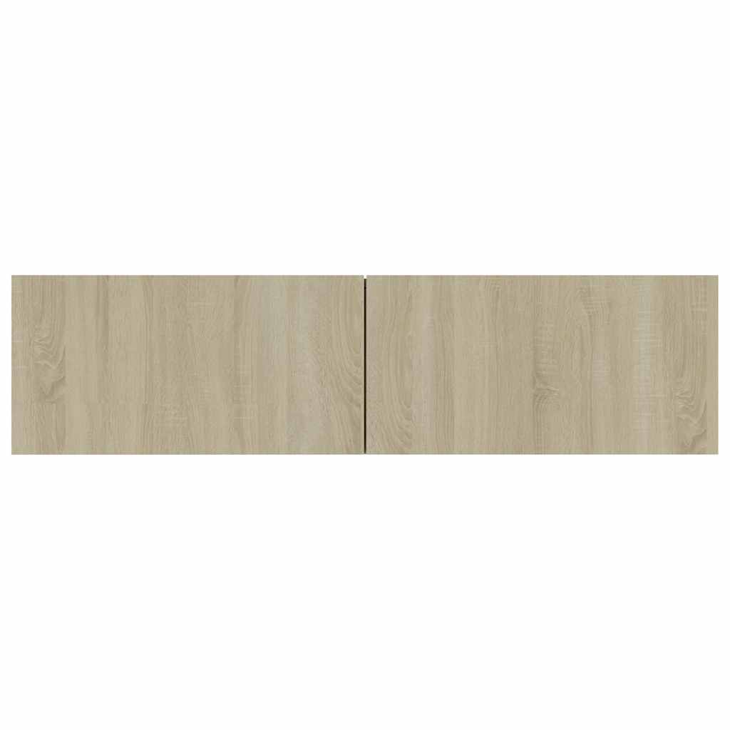 vidaXL Έπιπλο Τηλεόρασης Sonoma Δρυς 120x30x30 εκ. από Επεξ. Ξύλο