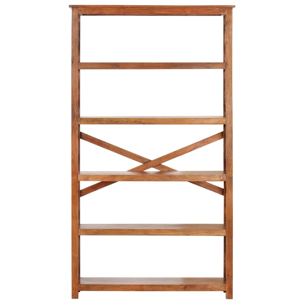 vidaXL Βιβλιοθήκη 100x30x180 εκ. Μασίφ Ξύλο Ακακίας με Μελί Φινίρισμα