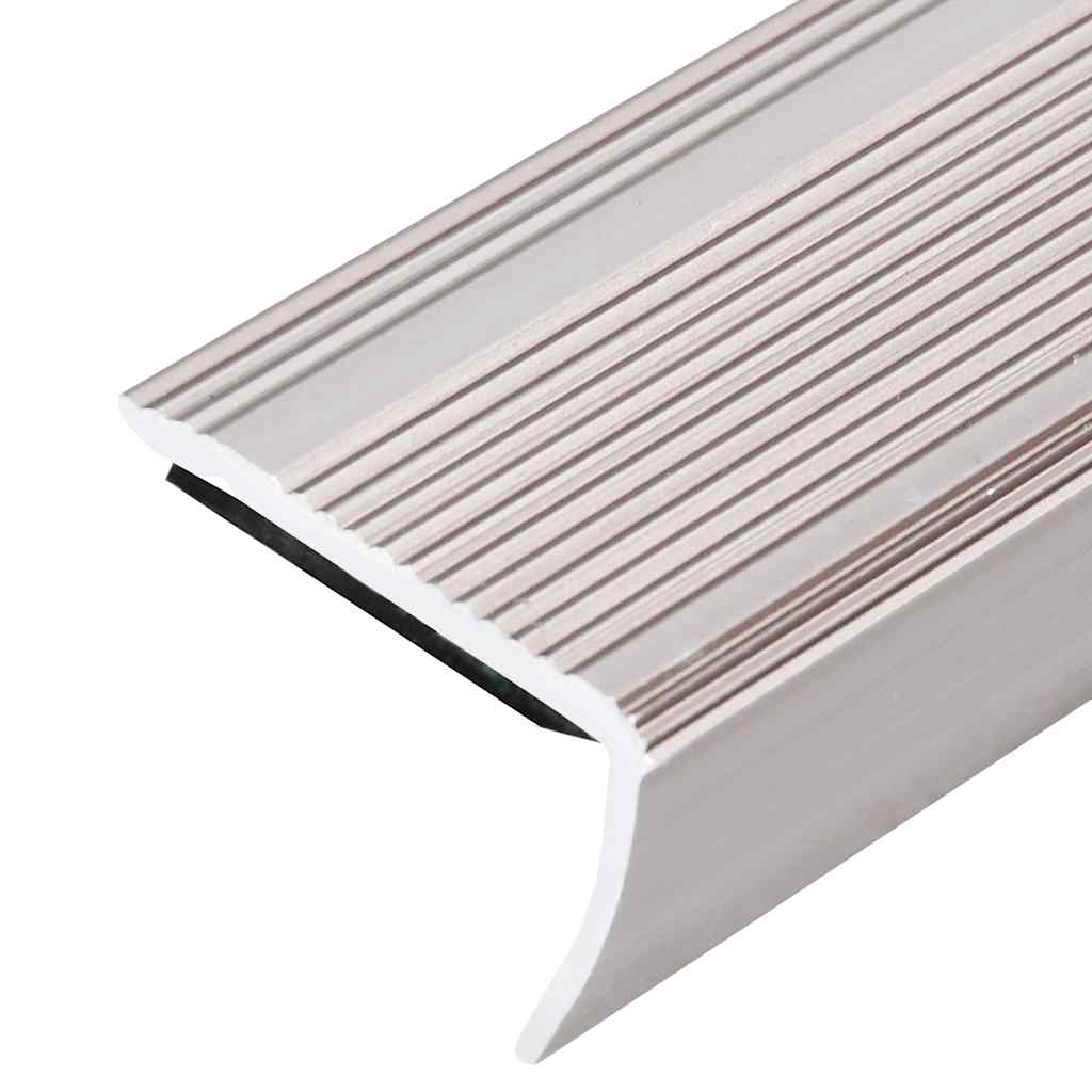 vidaXL Προφίλ Σκαλοπατιών Σχήμα Γ 15 τεμ. Champagne 90 εκ. Αλουμινίου