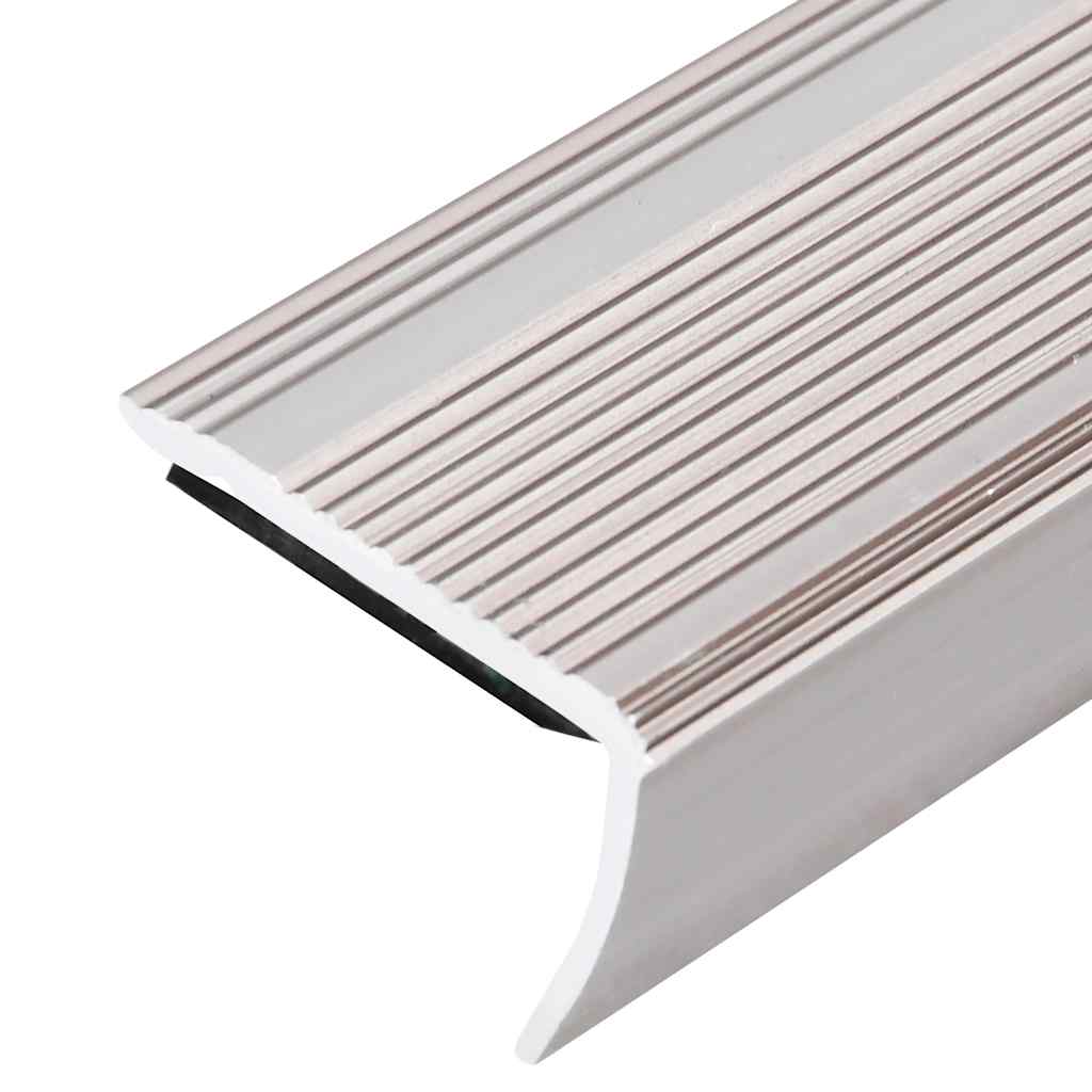 vidaXL Προφίλ Σκαλοπατιών Σχήμα Γ 15 τεμ. Champagne 100 εκ. Αλουμινίου