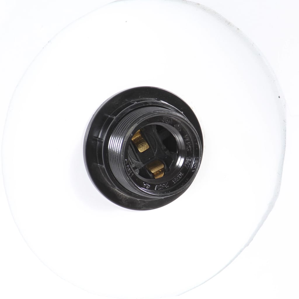 vidaXL Φωτιστικό Industrial Κρεμαστό 25 W Λευκό 109 εκ. Ε27