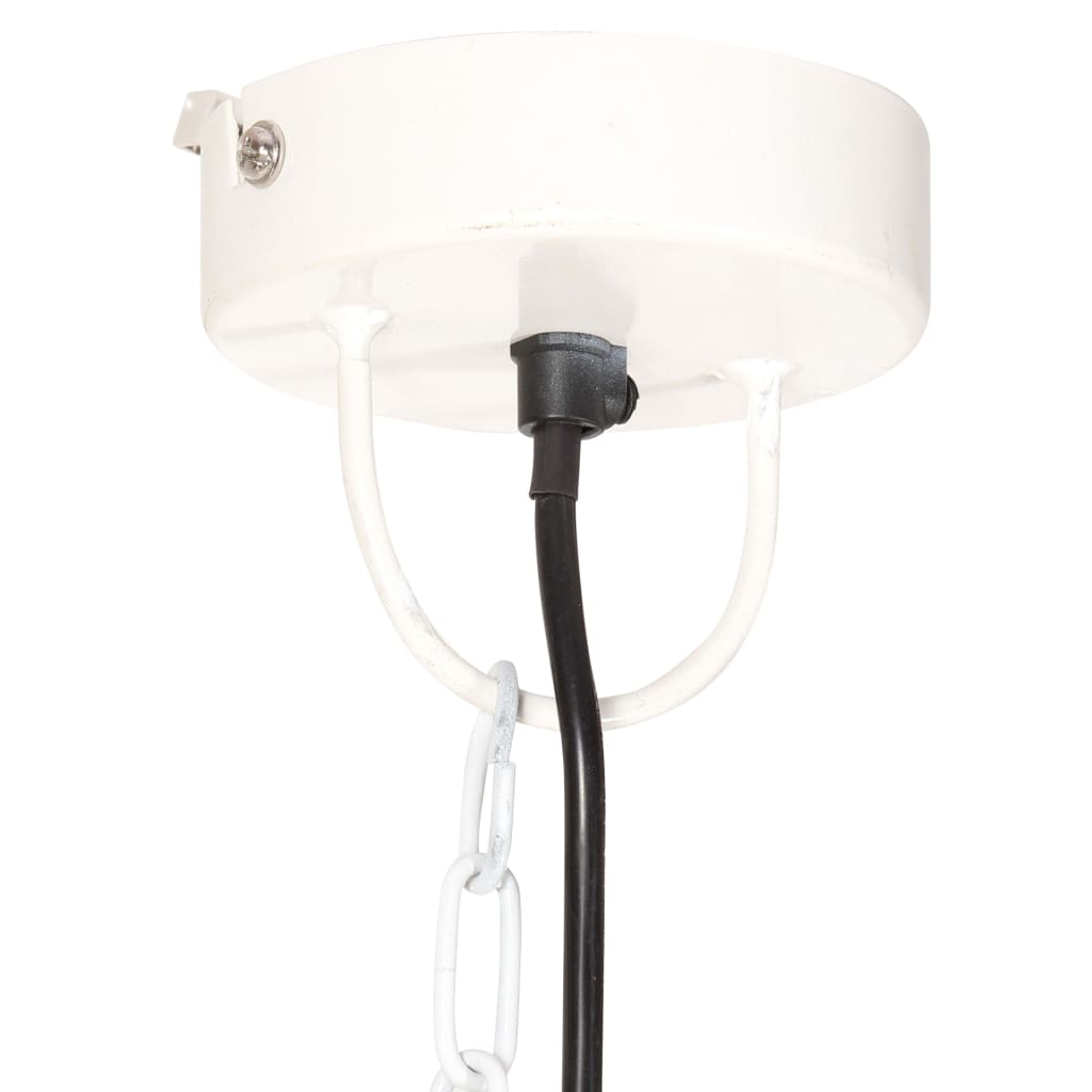 vidaXL Φωτιστικό Κρεμαστό Vintage Στρογγυλό 25 W Λευκό 31 εκ. Ε27