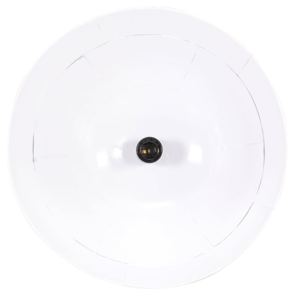 vidaXL Φωτιστικό Κρεμαστό Vintage Στρογγυλό 25 W Λευκό 31 εκ. Ε27