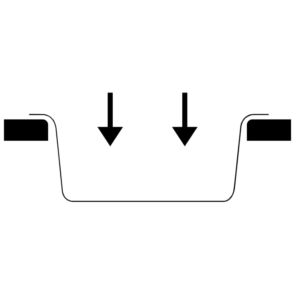 vidaXL Νεροχύτης με Οπή Υπερχείλισης Μπεζ Γρανιτένιος