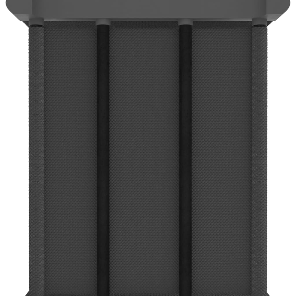 vidaXL Ραφιέρα με 5 Κύβους Γκρι 103 x 30 x 72,5 εκ. Υφασμάτινη