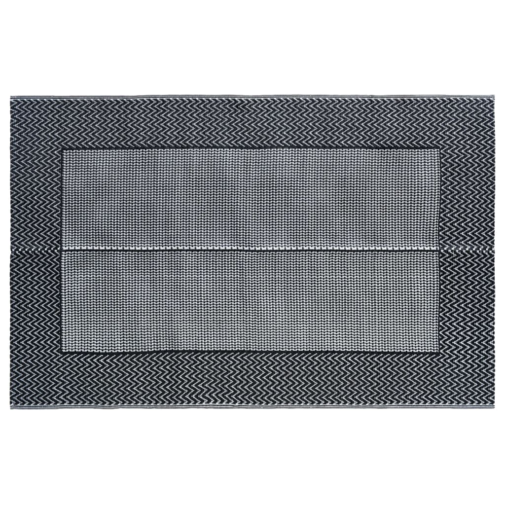 vidaXL Χαλί εξωτερικού χώρου ARAKIL γκρι 120x180 cm PP