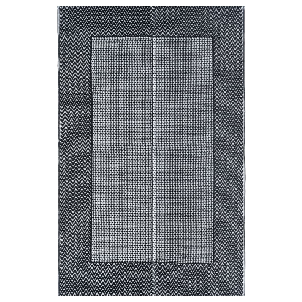 vidaXL Χαλί εξωτερικού χώρου ARAKIL γκρι 190x290 cm PP