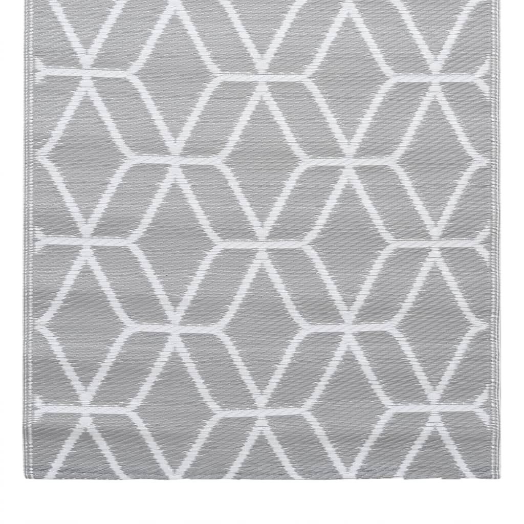 vidaXL Χαλί εξωτερικού χώρου ARAKIL Γκρι 160x230 cm PP