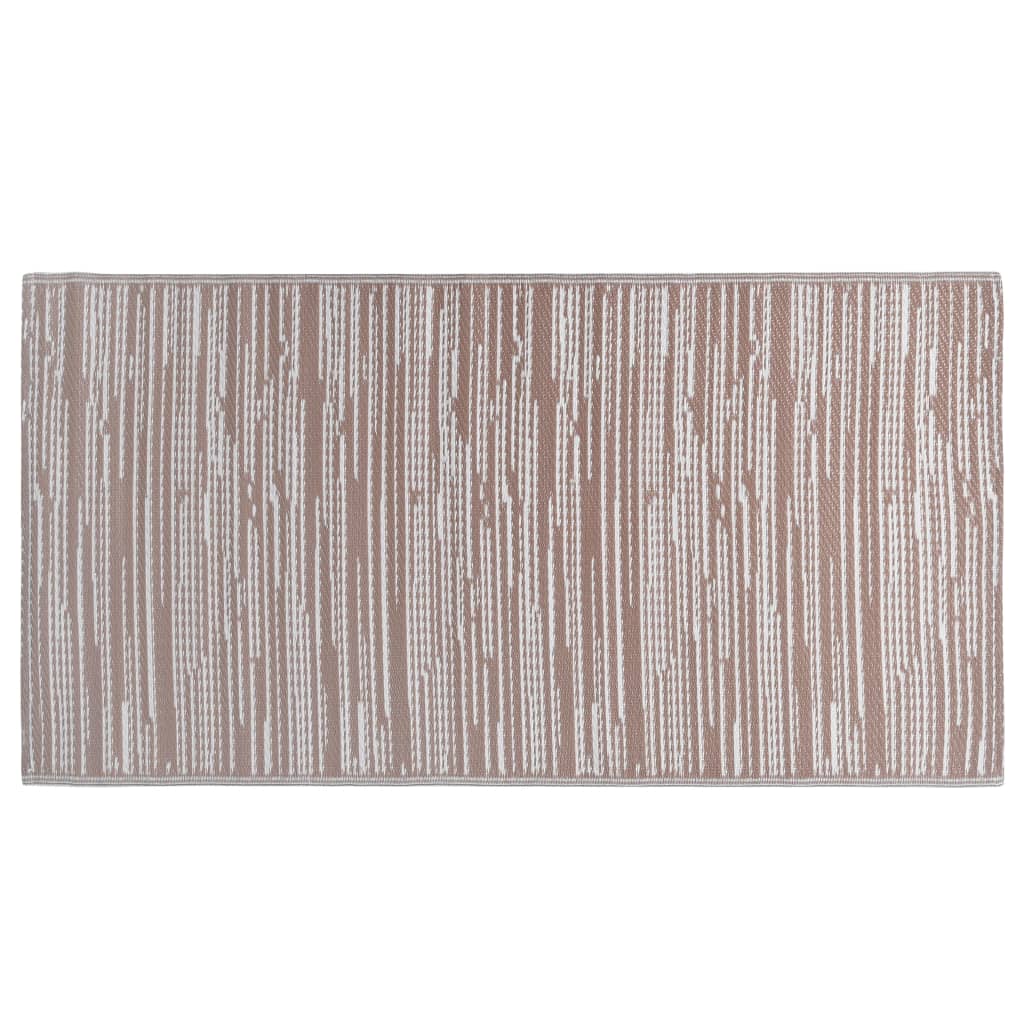 vidaXL Χαλί εξωτερικού χώρου ARAKIL καφέ 160x230 cm PP